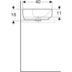 Nadgradni umivaonik Variform 500.775.01.2 (50x40) - Slika 5