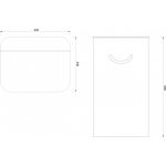 Bambus korpa za veš 40x30x60 C-07-052G - Slika 2