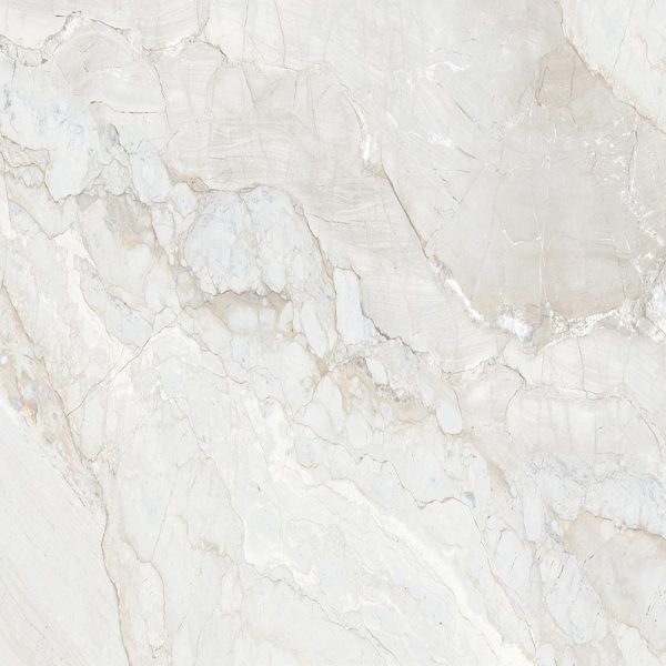 Gravel White Glossy 60x60 - Kuba keramika