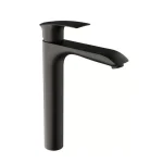 Herz Elite black – Visoka baterija za umivaonik e12B crna - 00089B