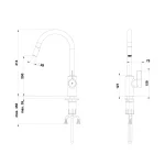 Herz Elite - Baterija za sudoperu e22 - 00113 - Slika 2