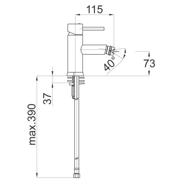 Herz Fresh – Baterija za bide f50 - 00537 - Slika 2