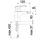 Herz Elite – Baterija za bide e50 - 00588 - Slika 2