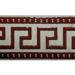 Listela Troya Bordo 9,8x25