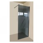 Tuš stena Elegance gray logo 80x200 LINNI