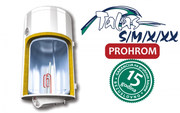 1-bel038 Bojler Talas X80 KD (desni) - Slika 1