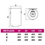 Metalac bojler Hydra MB P50 R 098933 - Slika 3