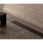 Confluo Frameless Line 300 Crno Staklo 13701201