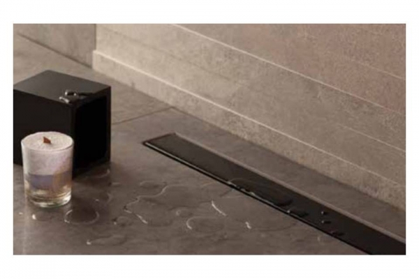 1-tkp048 Confluo Frameless Line 650 Crno Staklo 13701204 - Slika 1