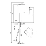 S/2 baterija za lavabo L 230109 - Slika 2