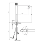 Baterija za lavabo XL 230501BG - Slika 2