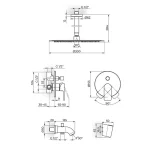 S/2 baterija za tuš kadu 231703 - Slika 2