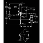 Grohe - za lavabo Eurosmart Cosmopolitan M 23325000 - Slika 2
