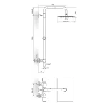 Termostatska baterija 2T37351 - Slika 2