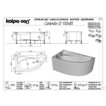Calando-D 150x85 ugradna 592970 - Slika 2