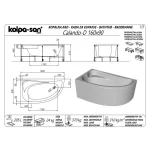 Calando-D 160x90 ugradna 570760 - Slika 2