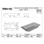 Figaro 150x70 ugradna 757630 - Slika 2