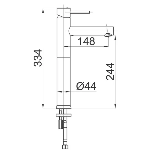 Herz Fresh – Baterija za umivaonik f12 - 00048 - Slika 2