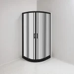 Tuš kabina Ideal 9022 R90 LINNI black
