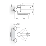 Baterija za sudoperu-lavabo B 2 JB32115 - Slika 2