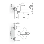 Baterija za sudoperu-lavabo B 2 JB32120 - Slika 2