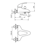 Baterija za kadu NEXUS JN33101 - Slika 2