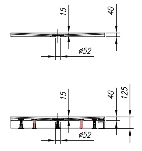 Tuš kada Lavolta R100 561330 - Slika 4