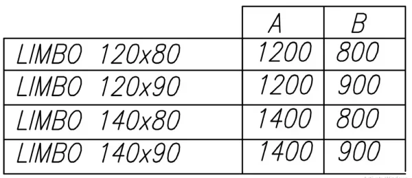 Tuš kada Limbo 140x90 LM Antracite 551230 - Slika 2