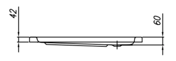 Tuš kada Ontex R90 754880 - Slika 4