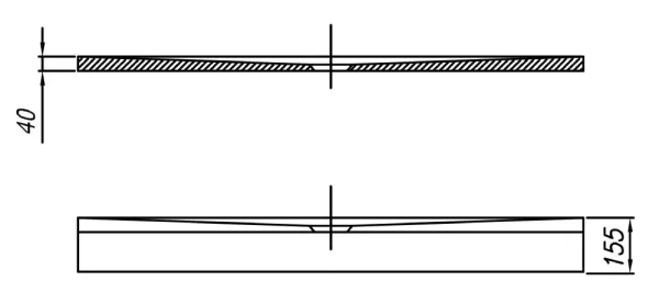 Tuš kada Re-Walk 180x80 L/D 597800 - Slika 4