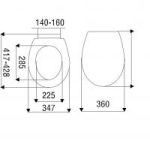 WC daska Termoplast Ipek - Slika 2