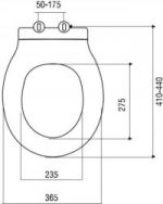 WC daska Duroplast Nice (0400) - Slika 2