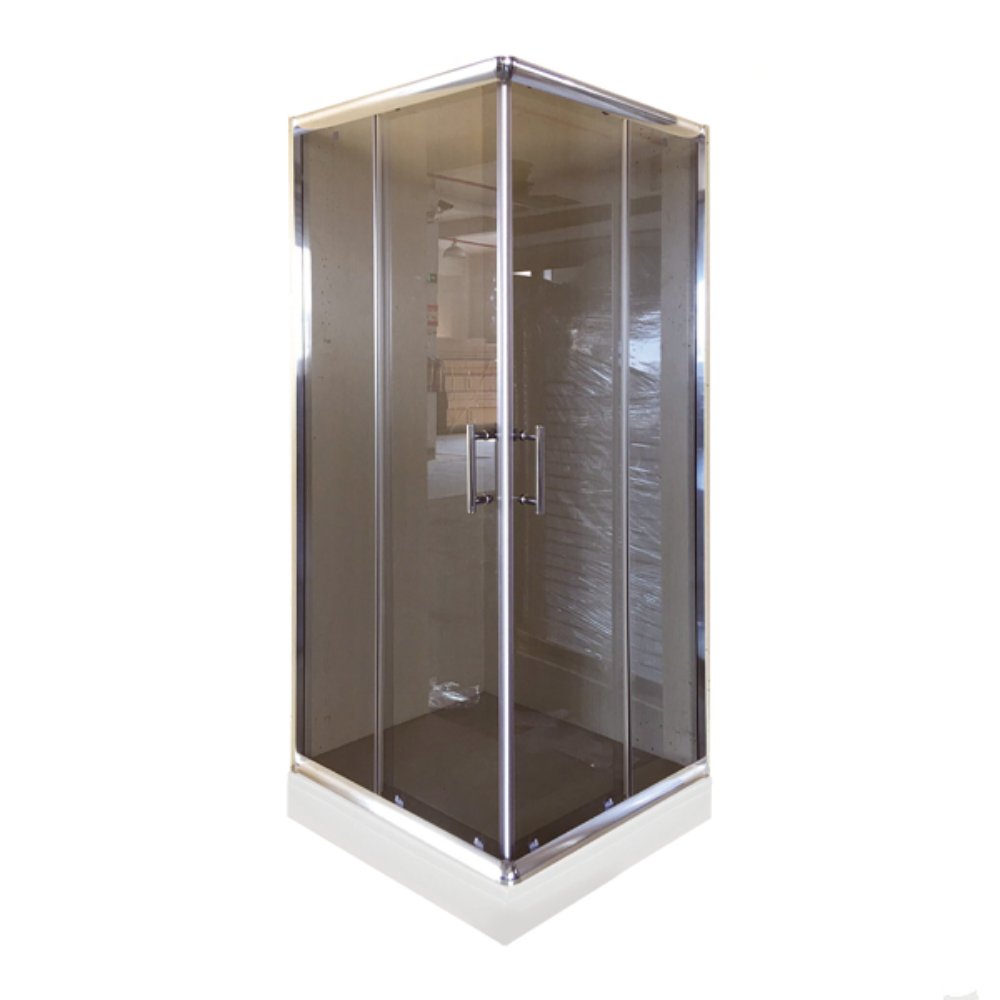 transparent-gray-K80 Tuš kabina Transparent 90x90 LINNI gray - Slika 1