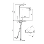 Baterija za lavabo STOLZ 130109B - Slika 2
