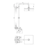 Baterija za tuš kadu STOLZ 137352W - Slika 2