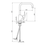 Baterija za sudoperu STOLZ 138201B - Slika 2