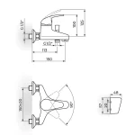 Baterija za kadu KING J331001 - Slika 2