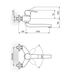 Baterija za sudoperu KING J386003 - Slika 2