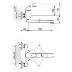 Baterija za sudoperu i lavabo PERLA JP321030 - Slika 2
