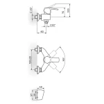 Baterija za sudoperu CUBO JC38101 - Slika 2