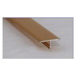 Aluminijumska T lajsna CVAC 220 zlato