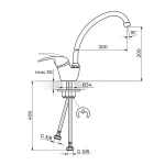 Baterija za sudoperu KING J382101 - Slika 2