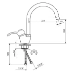 Baterija za sudoperu JAFFAR JF38201 - Slika 2