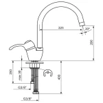 Baterija za sudoperu JAFFAR JF38203 - Slika 2