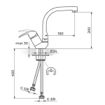 Baterija za sudoperu PERLA JP382201 - Slika 2