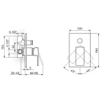 Baterija uzidna Quadro JQ31901 - Slika 2