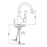 Baterija za sudoperu ZERRO JZ38101 - Slika 2