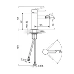 Baterja za bide ZERRO JZ39101 - Slika 2