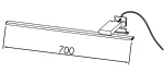 Lampa LED 700 BL-LED 547510 - Slika 2
