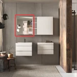 Ormarić sa ogledalom NAOMI TON 50 WH (white) 546690